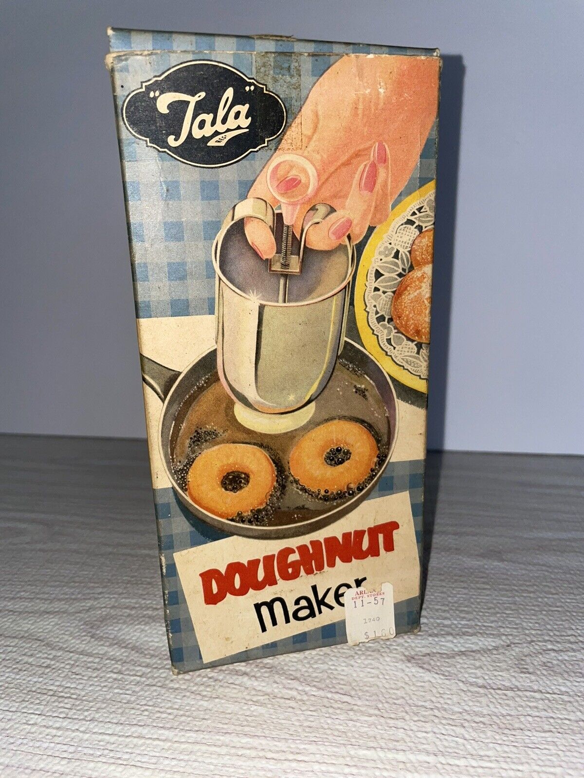 Vintage TALA Doughnut Maker No. 1740 Made In EngOriginal Box Original Price Tag