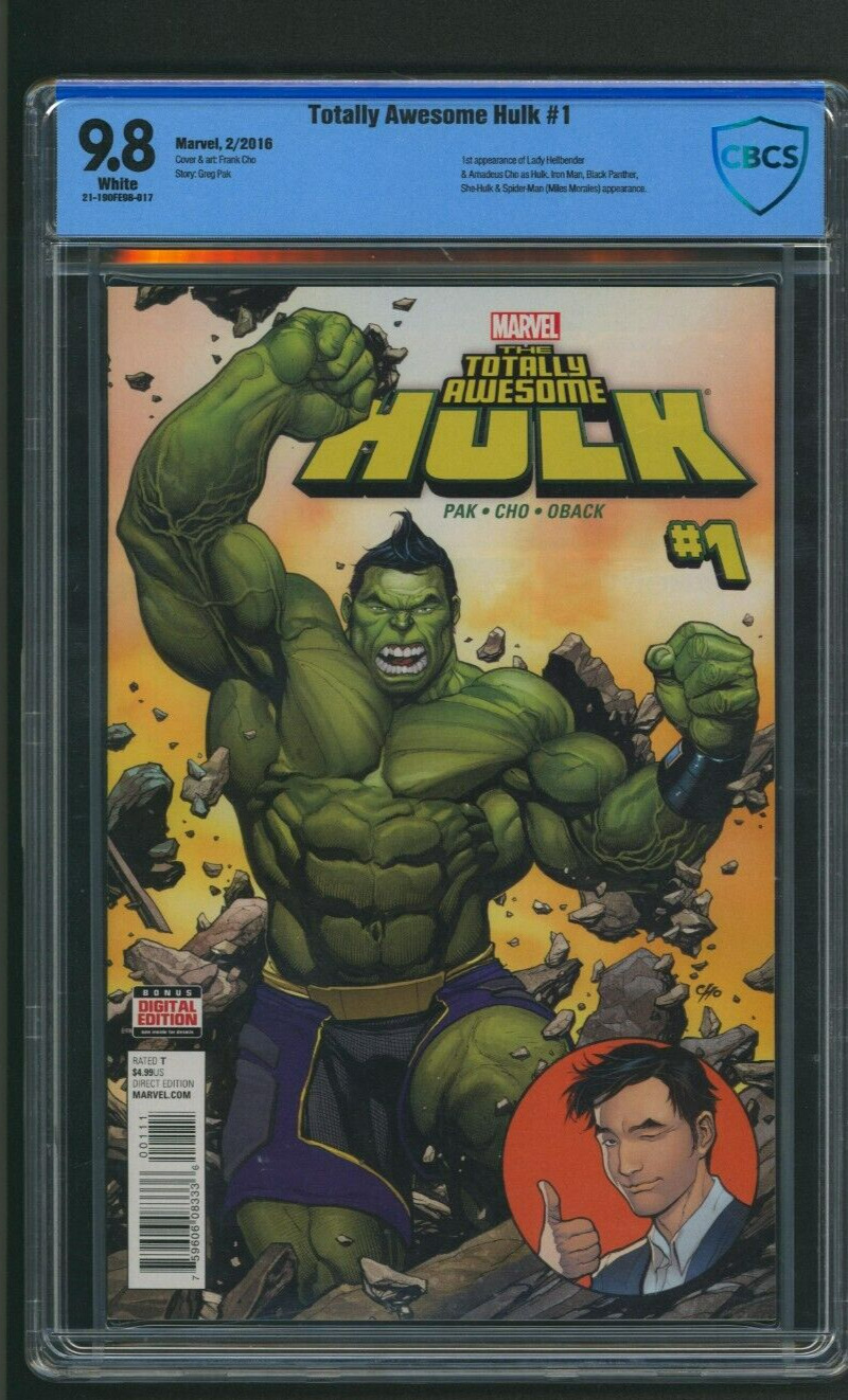 Totally Awesome Hulk #1 CGC CBCS 9.8 1st appearance of Lady Hellbender 