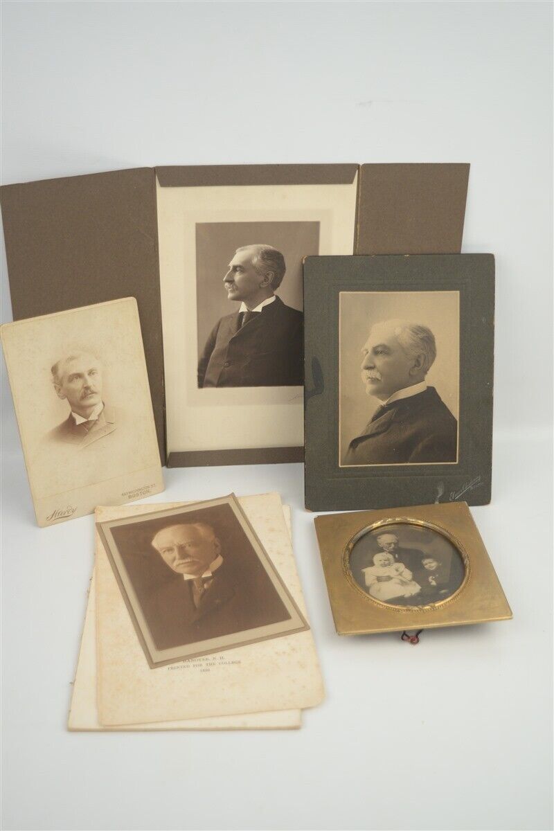 Antique Dartmouth College President Photo Collection William J. Tucker 1893-1909