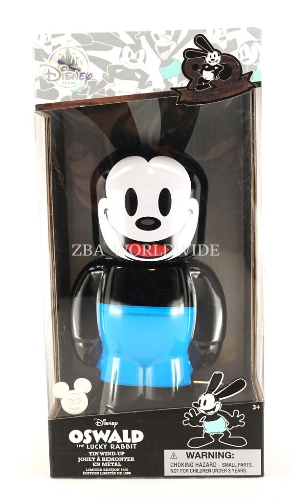 New Disney D23 2017 Expo Oswald 90th Anniversary Tin Wind Up Toy LE 1500