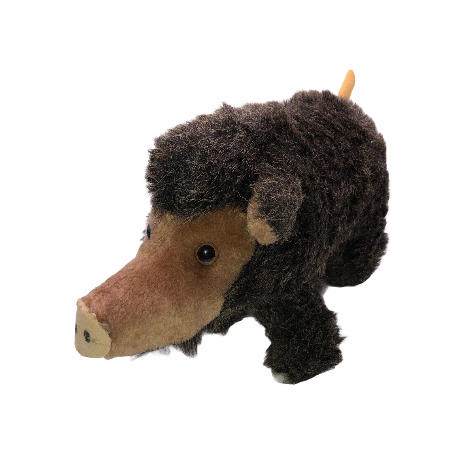 Vintage Daekor Designs Plush Stuffed Warthog Pig Boar Rare 14” Long Razorback