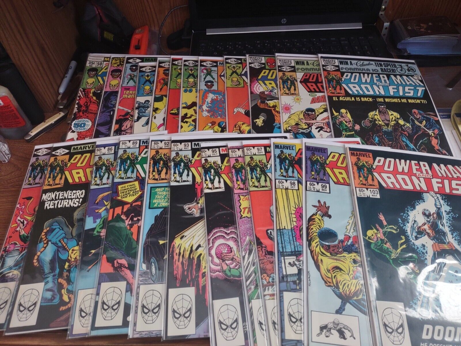 Power Man & Iron Fist Bronze 24 Book Lot/ Look Pics & Read/ 1st Prints........