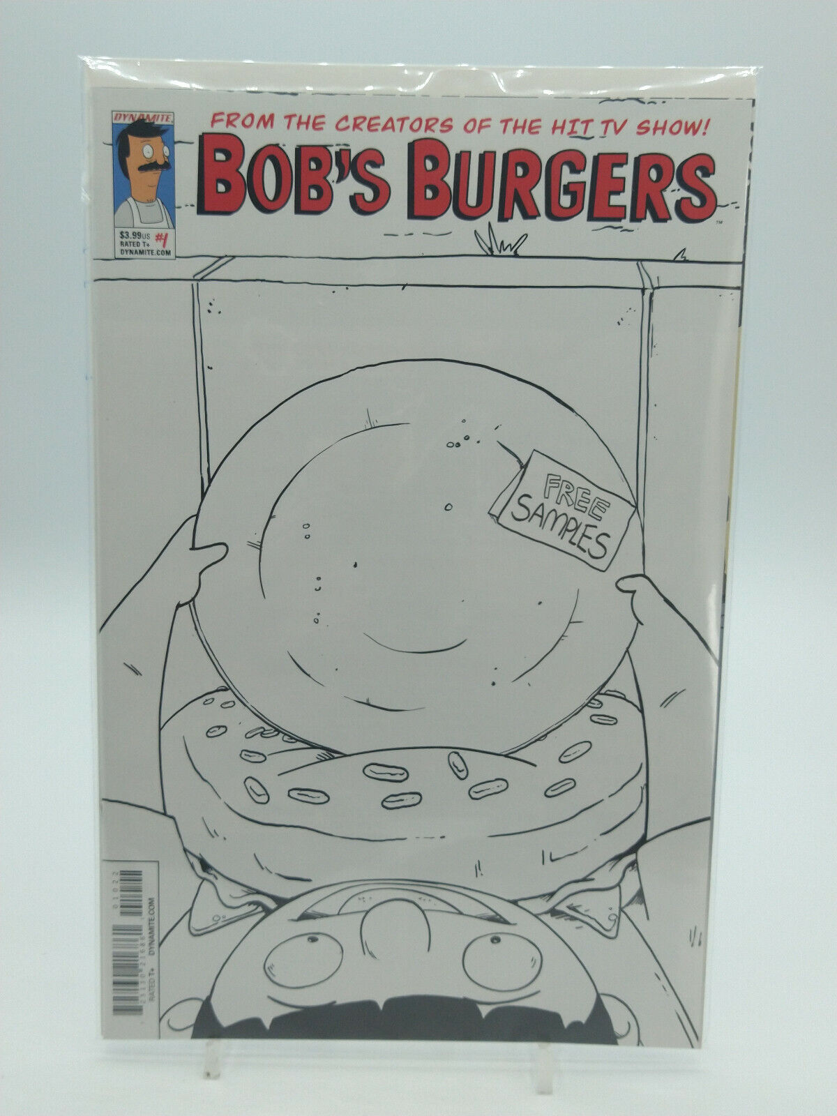 Bob's Burgers #1 Sketch Variant Cover Dynamite Comics NM RARE 