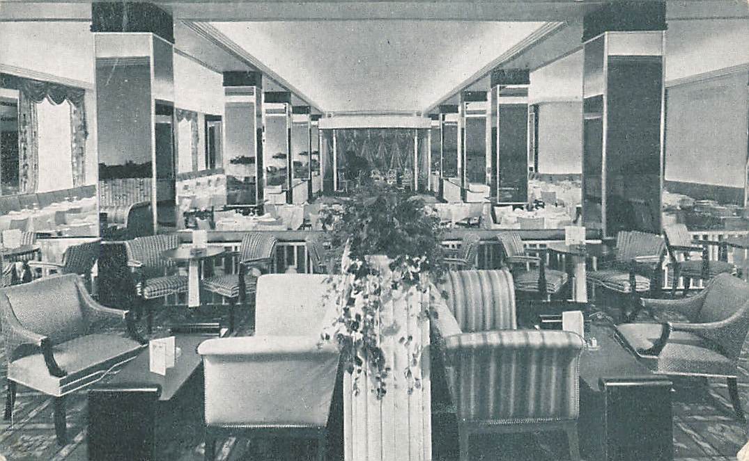 Vintage The Hotel Raleigh Cocktail Lounge Washington DC P451 