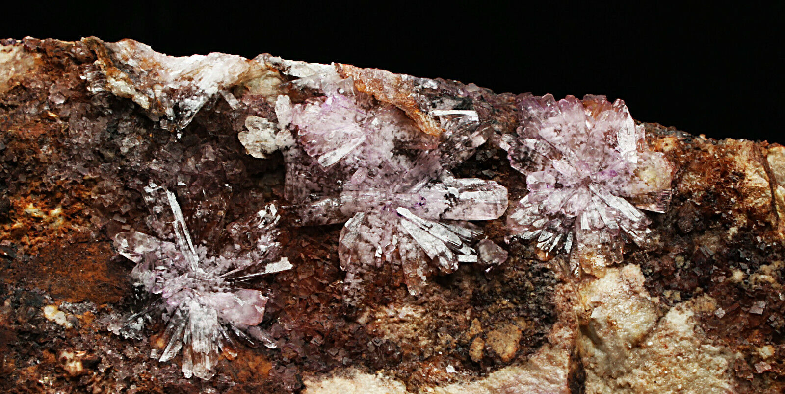 5.64lb Rare Natural Purple Creedite Gypsum Cluster Mineral Specimen China 1