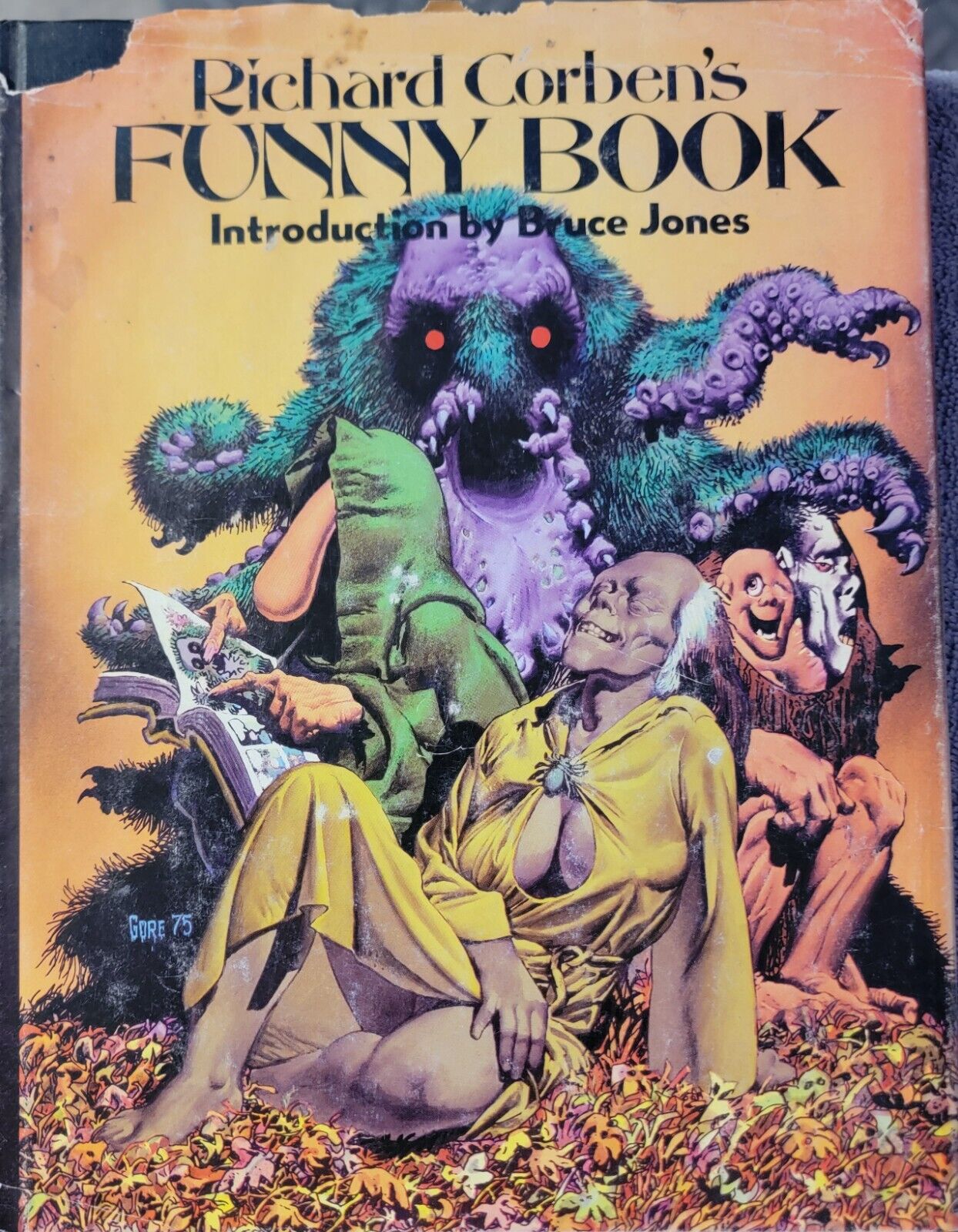 Richard Corben’s Funny Book HC w/Dust Jacket 1976 RARE Great price