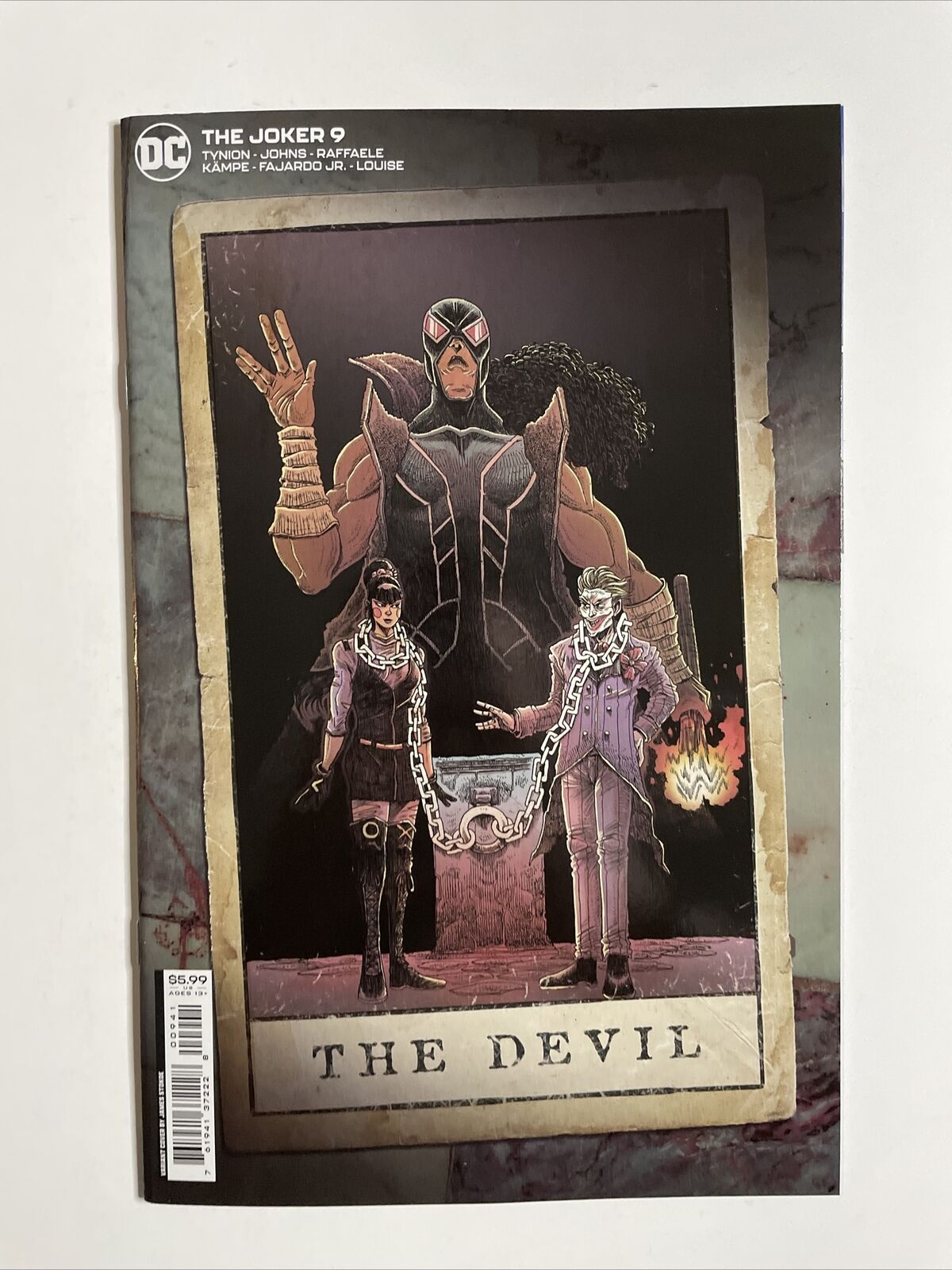The Joker #9 (2021) 9.4 NM DC Key Issue Variant 1:25 James Stokoe The Devil