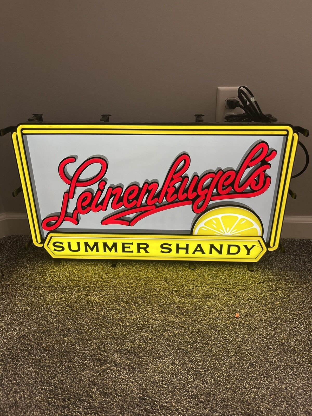Leinenkugel’s Summer Shandy Beer LED Neon Beer Light Bar Sign 27\