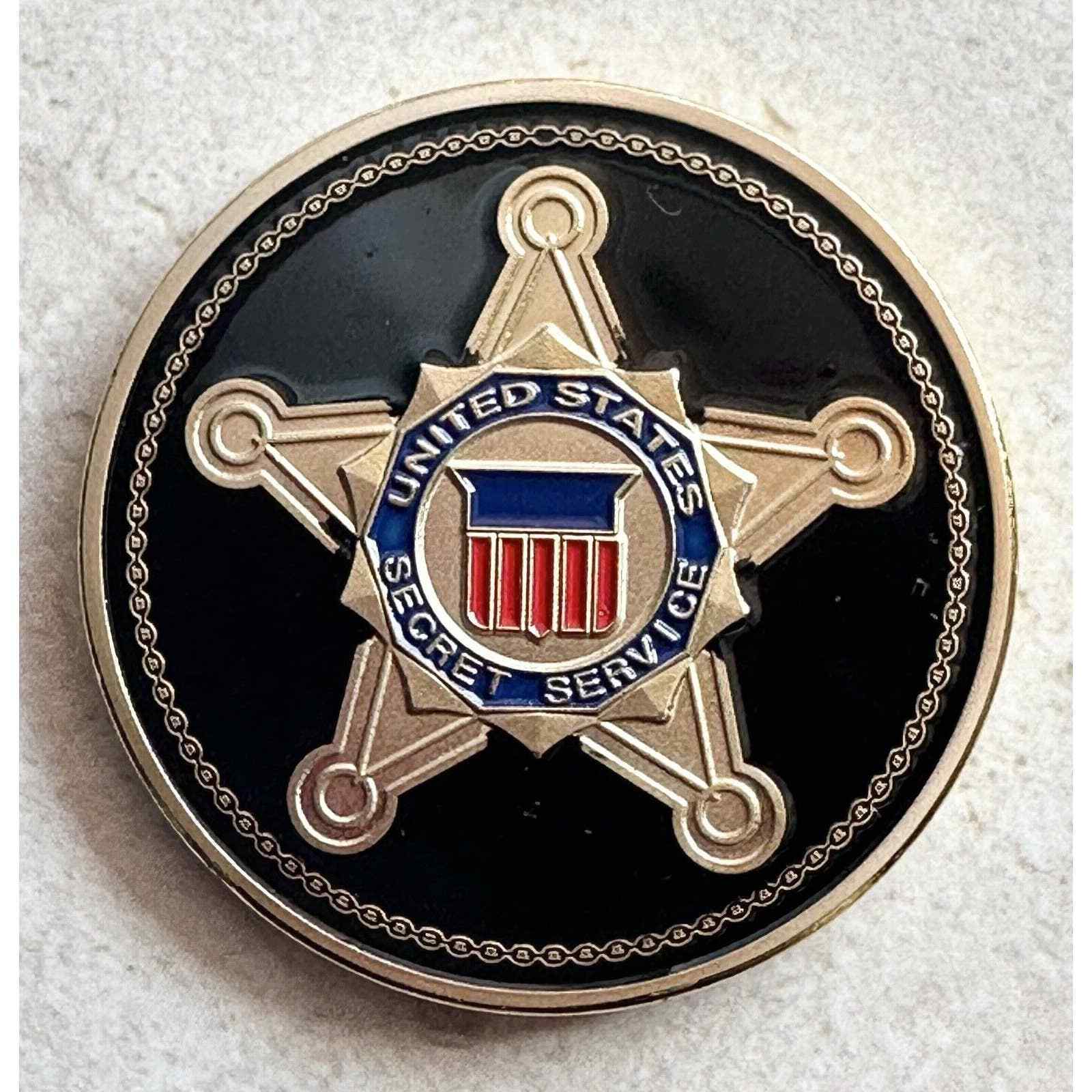 United States Secret Service Coin USSS Seal Of The US President Challenge
