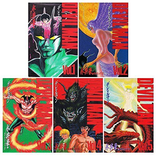 Devilman Deluxe Collector\'s Ed., Vols 1-5
