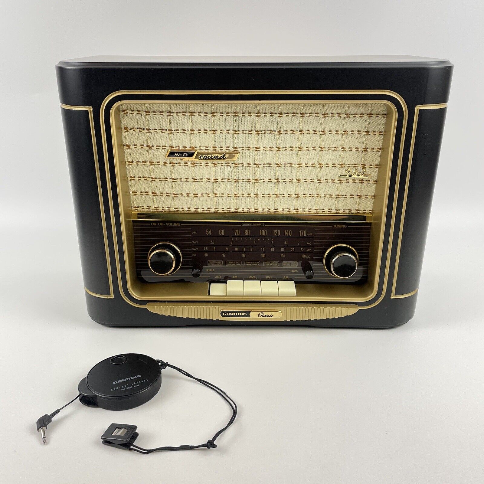 Grundig Classic 960 Anniversary Edition AM FM SW Radio Hi-Fi Stereo - Works