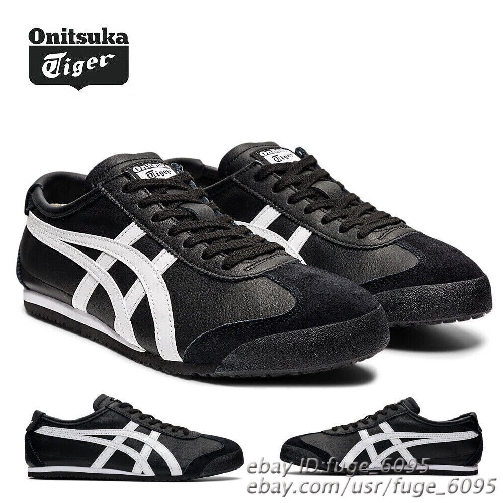 NEW Onitsuka Tiger MEXICO 66 Unisex Shoes Sneakers Black/White 1183C102-001