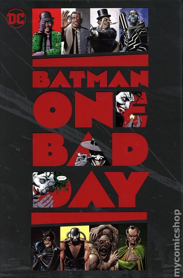 Batman One Bad Day HC Box Set SET-A NM 2023 Stock Image