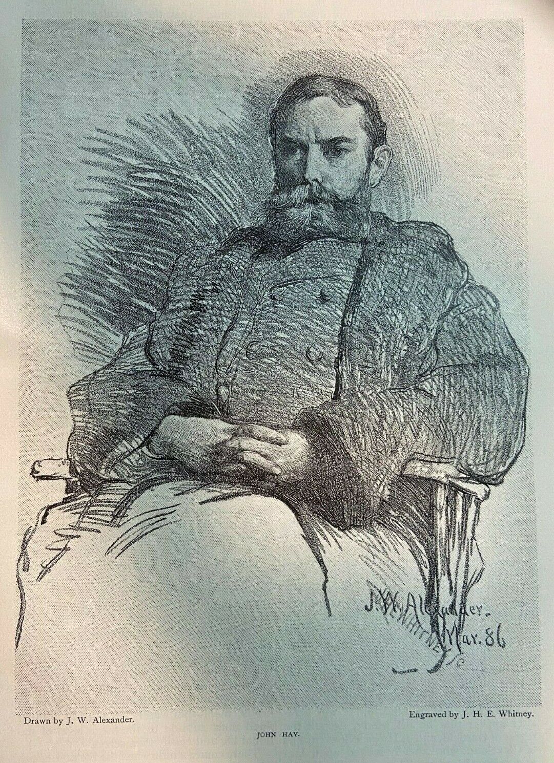 1886 John Hay John Nicolay Biographers of Abraham Lincoln