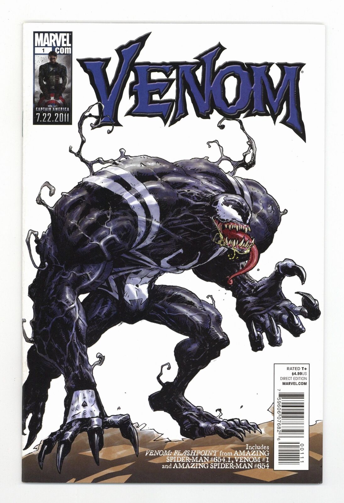 Venom Flashpoint 1D VF- 7.5 2011
