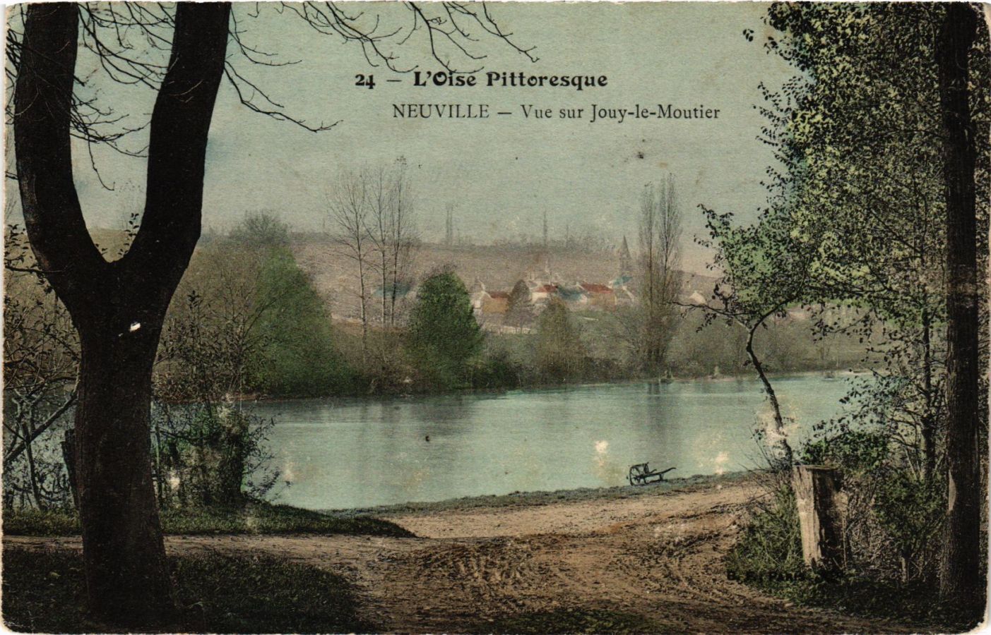 CPA Val-d\'Oise NEUVILLE view of Jouy-le-Moutier (983237)