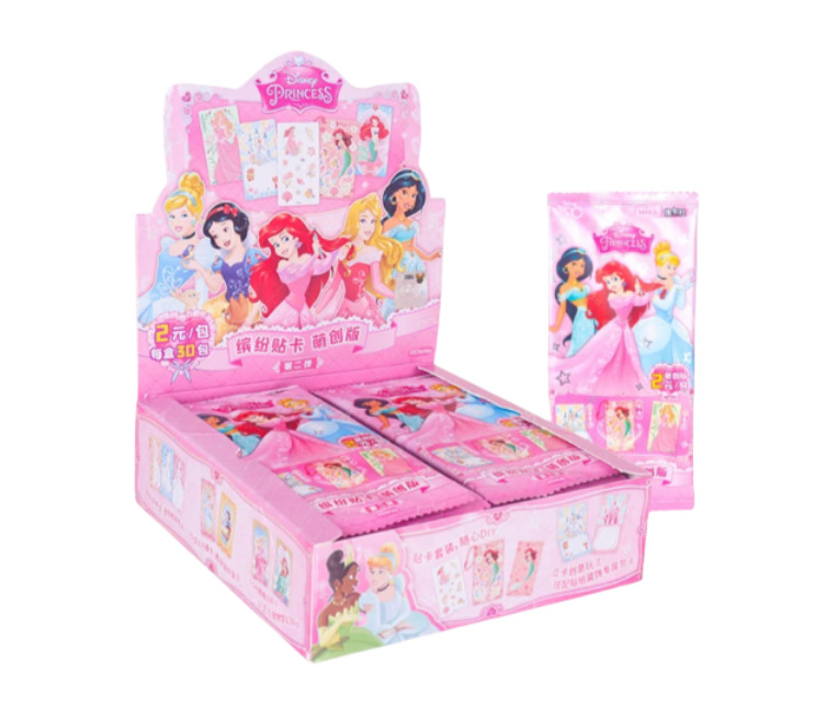 Card Fun Disney 100 Princess Anime Collection Trading Card Sealed Booster Box