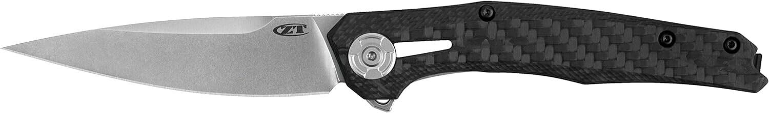 Zero Tolerance Knives ZT 0707 Frame Lock Black Carbon Fiber Titanium 20CV Steel