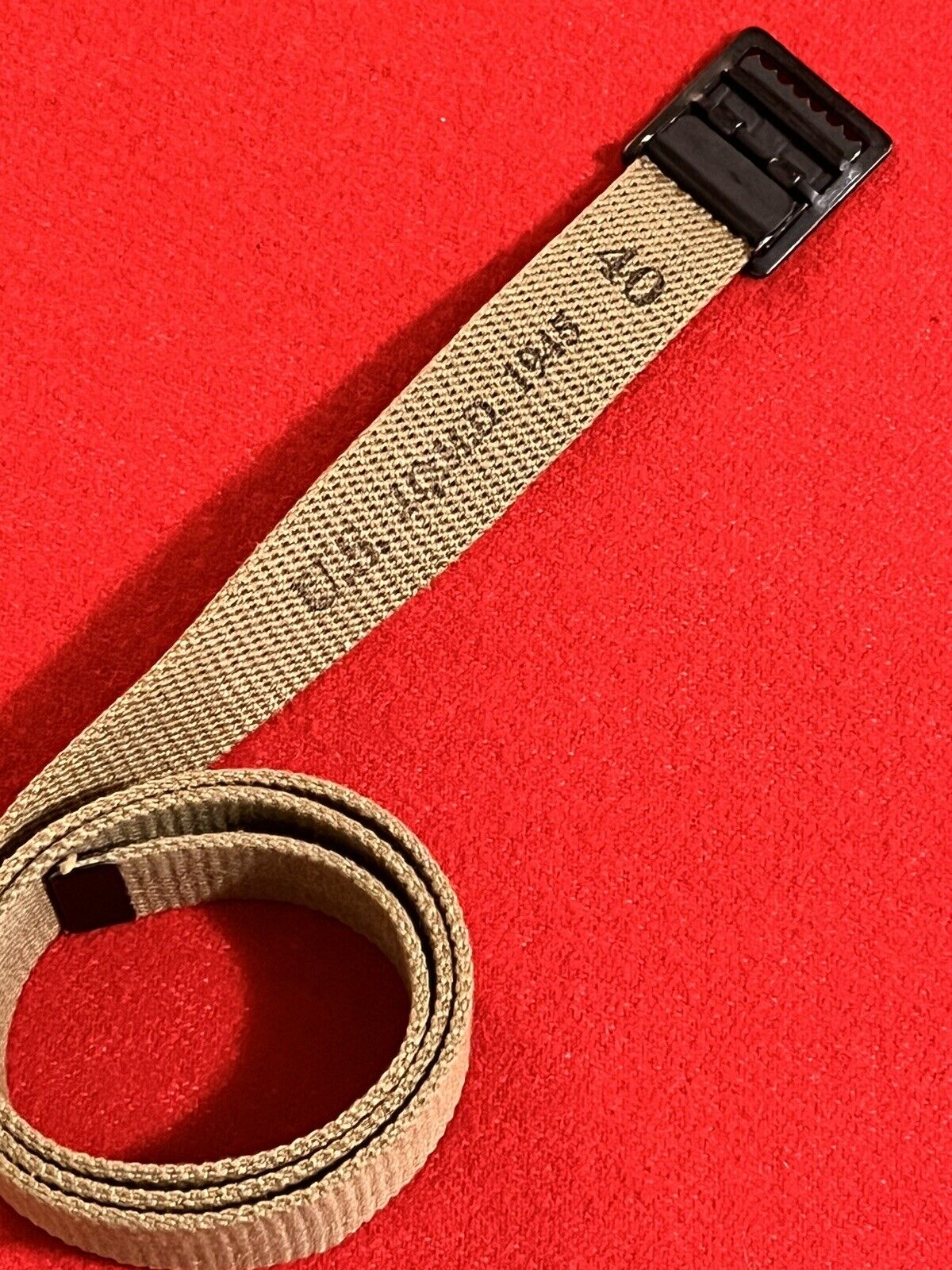 WWII Army E.M. Waist Belt (\