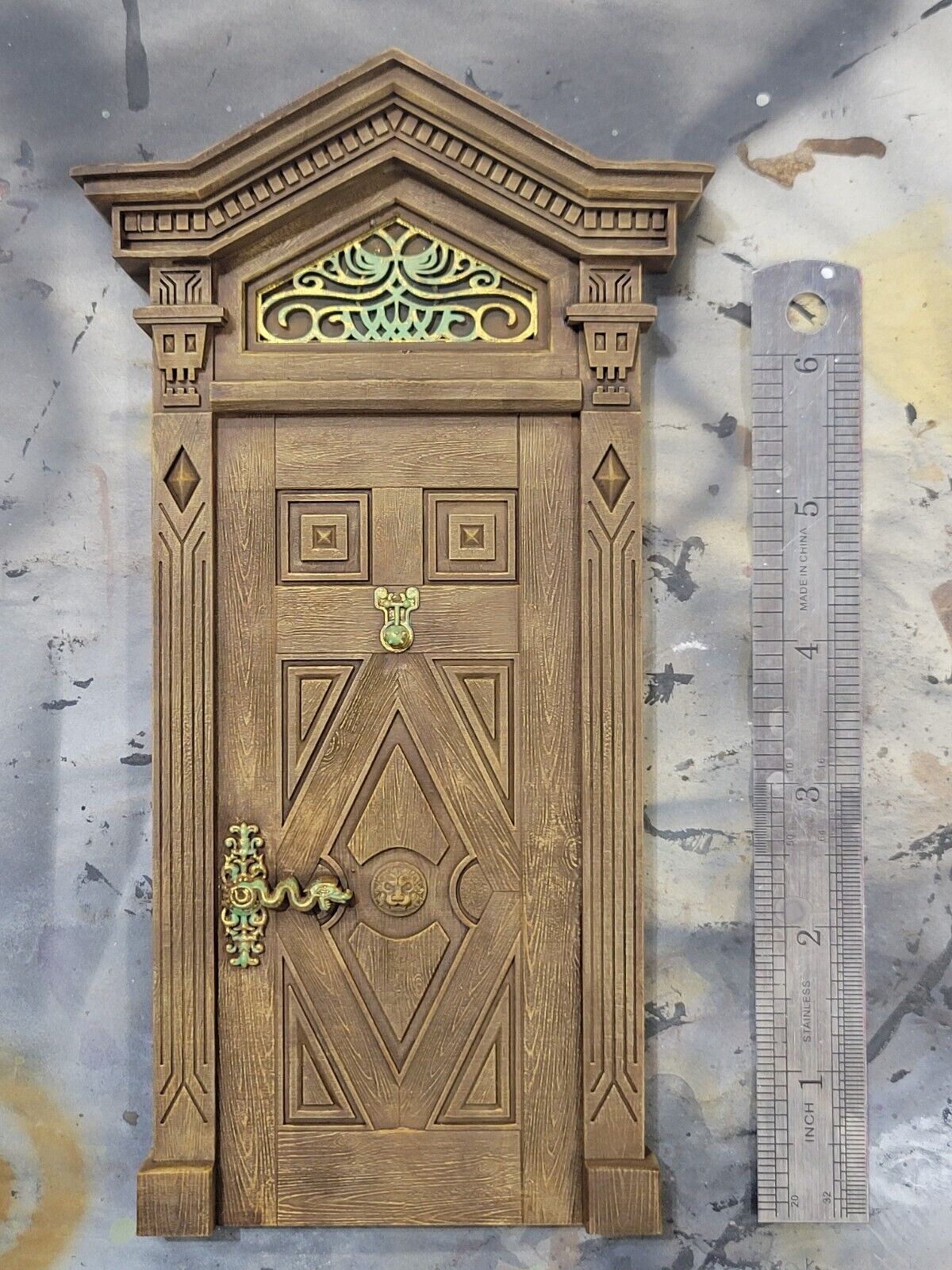 Haunted Mansion Door 8” 3d Printed 