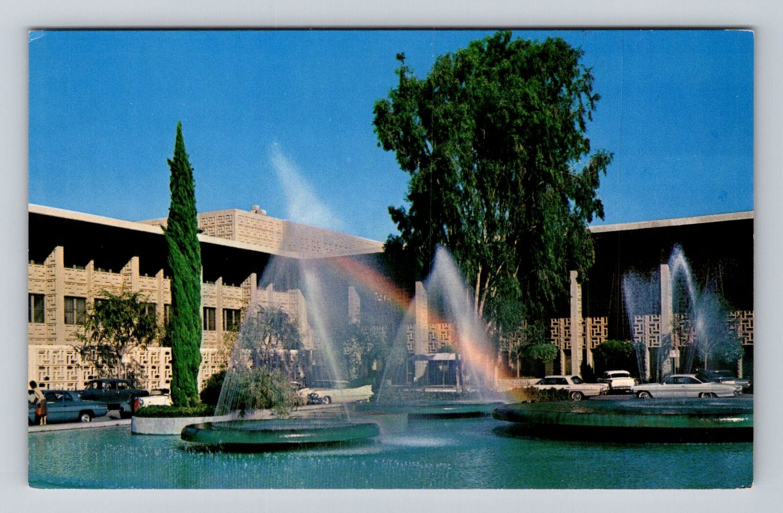 Stanford CA-California, Stanford Medical Center, Vintage Souvenir Postcard