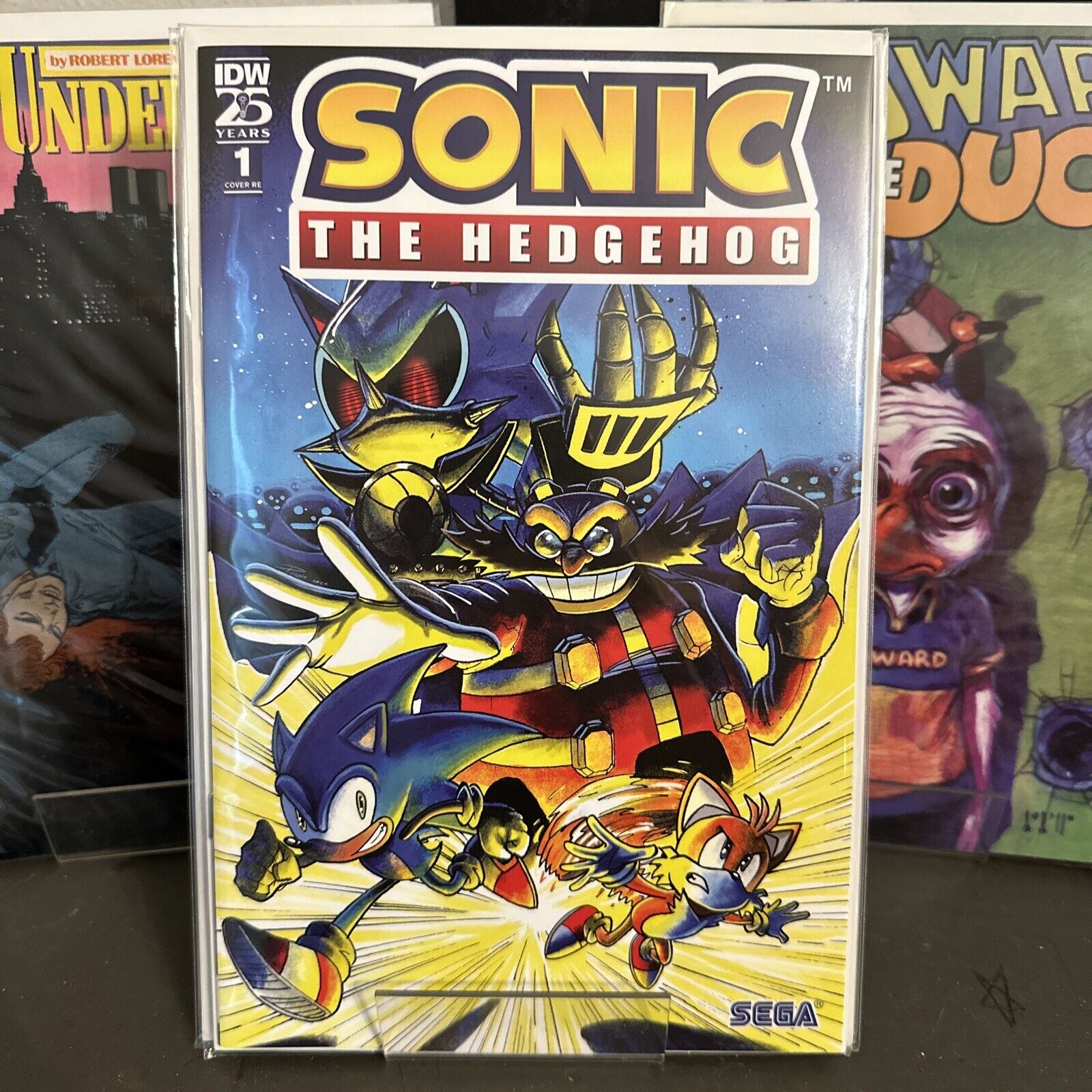 Sonic The Hedgehog #1 C2E2 Stashhh Loot Exclusive Poncho Variant IDW Publishing