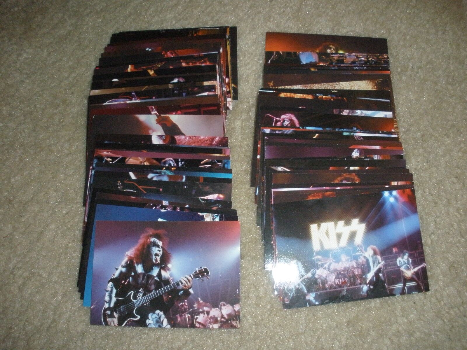 2001 NECA Kiss Alive Card Set W/ Wrapper  (72) NrMt