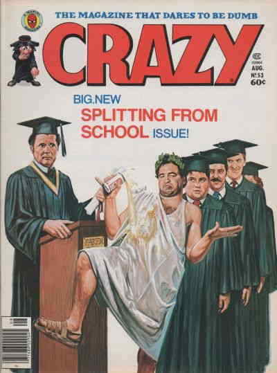 Crazy (Magazine) #53 FAIR; Marvel | low grade - Animal House/Belushi - we combin