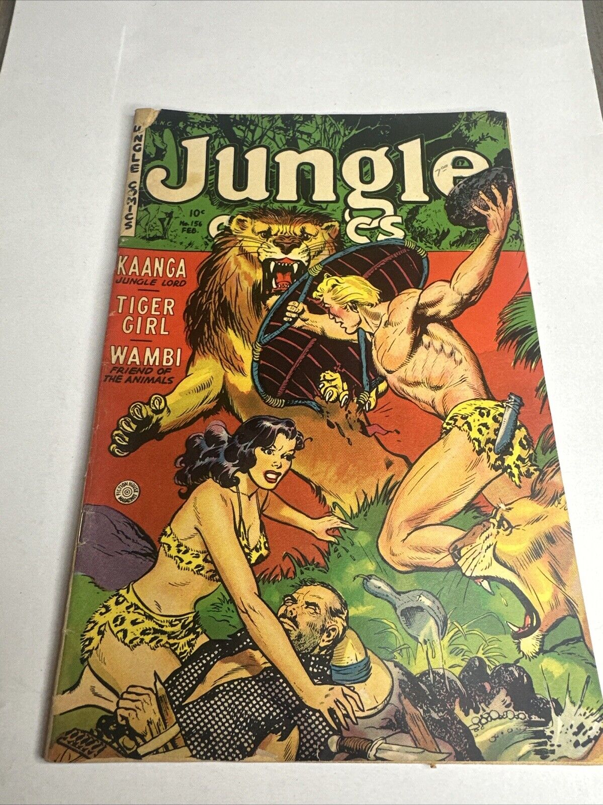 Jungle Comics #156 1952
