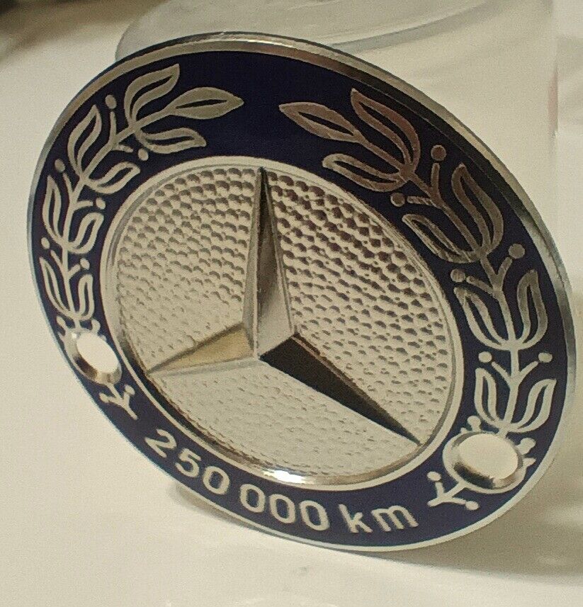 Mercedes Benz Badge Sign 250,000 km badge Nice
