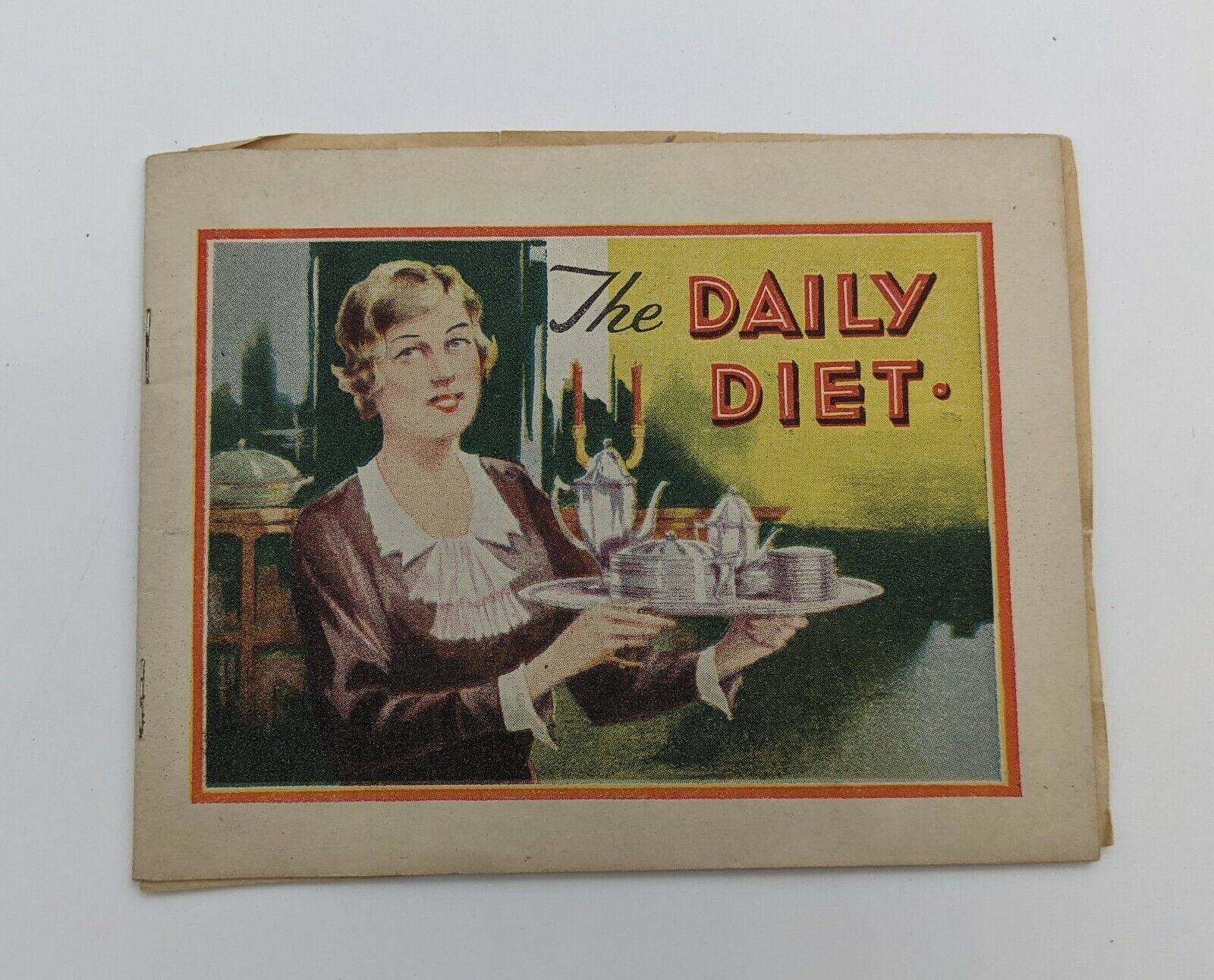 Vintage Alka-Seltzer: The Daily Diet Promotional Antique Advertisement Booklet