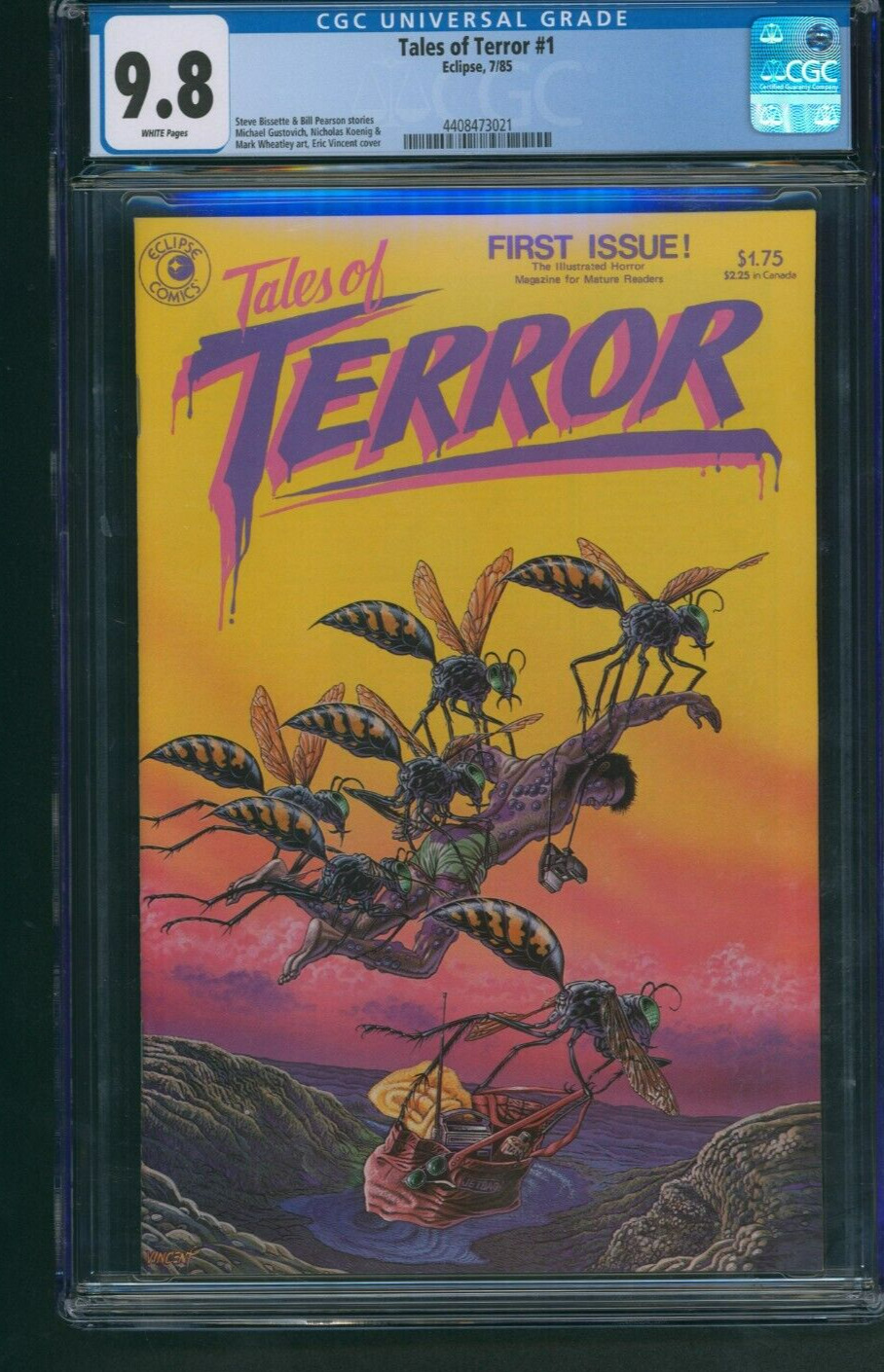 Tales of Terror #1 CGC 9.8 Eclipse Comics 1985