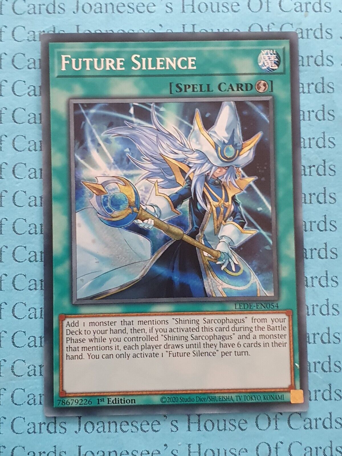 LEDE-EN054 Future Silence Secret Rare Yu-Gi-Oh Card 1st Edition New