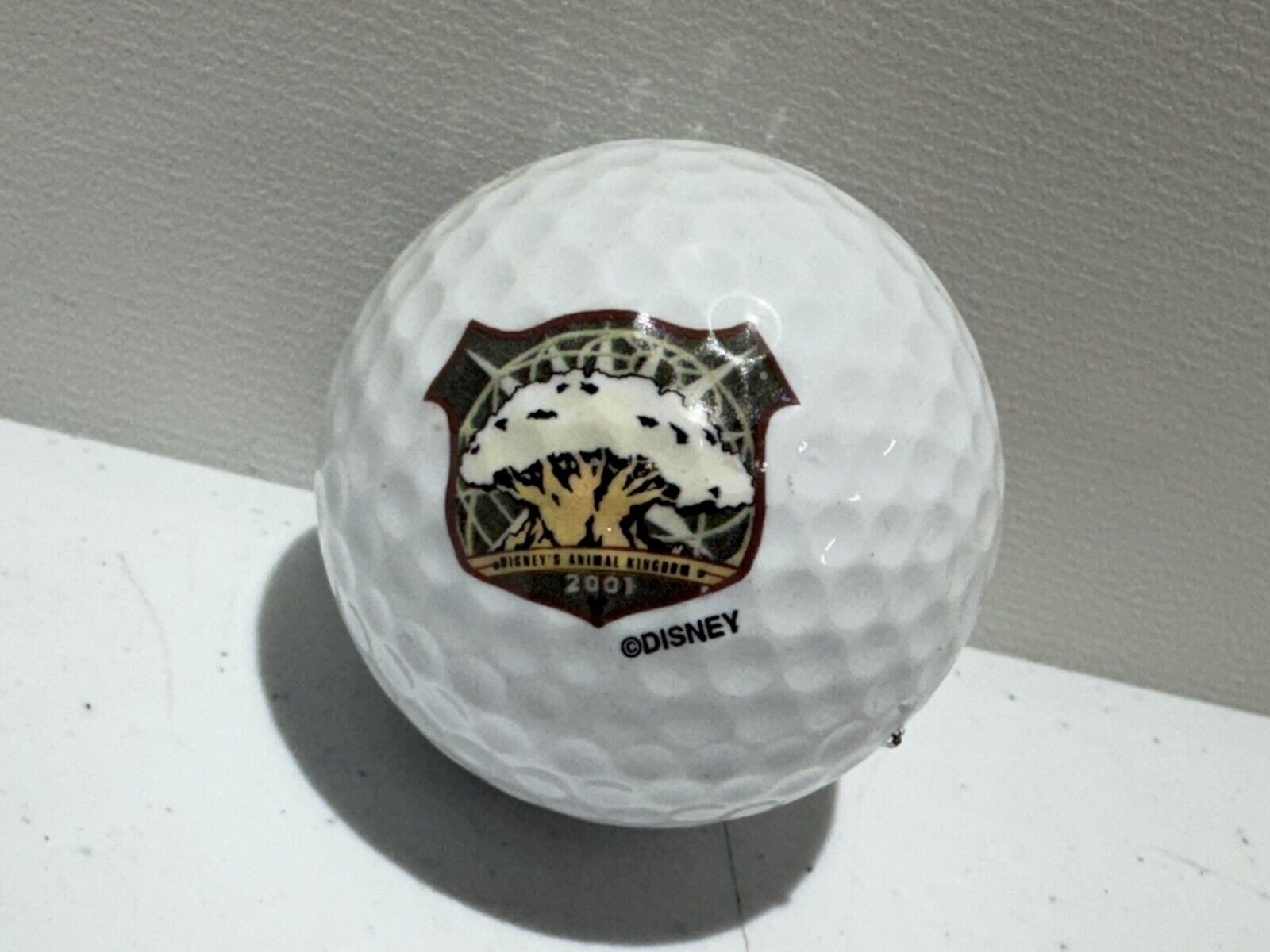 Disney's Animal Kingdom 2001 Logo Golf Ball Pinnacle 4 Ball