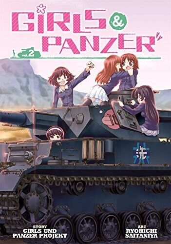 Girls und Panzer Vol 2 OOP  ENGLISH Manga Volume 9781626920644