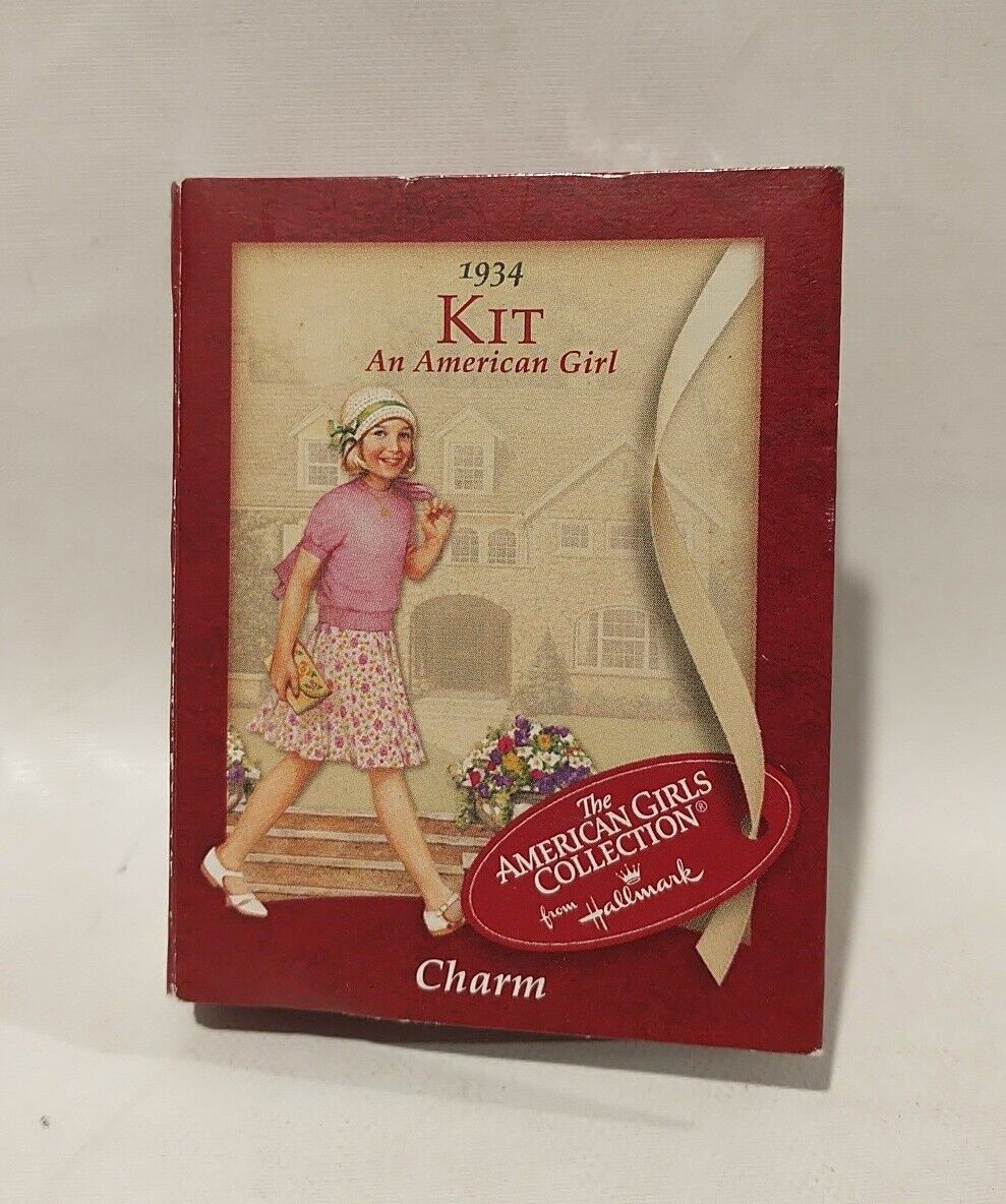The American Girls Collection from Hallmark KIT Silver Tone Charm 2002 Pleasant 