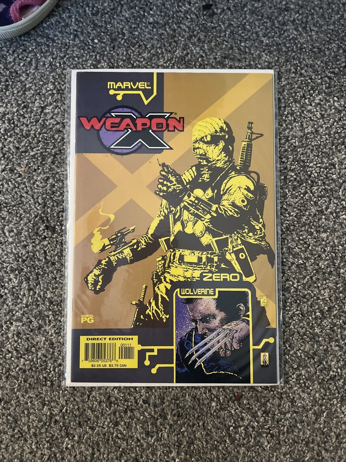 WEAPON X AGENT ZERO #1 Wolverine Rare Kilian Plunkett Terry Austin JH Williams