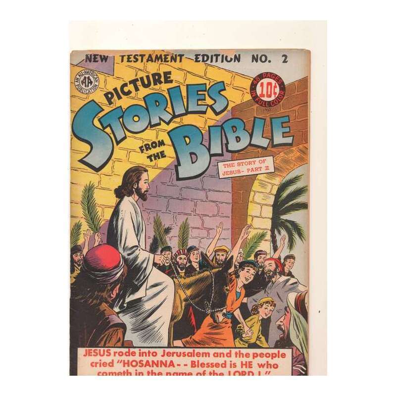 Picture Stories from the Bible: New Testament Edition #2 in VG minus. [m`