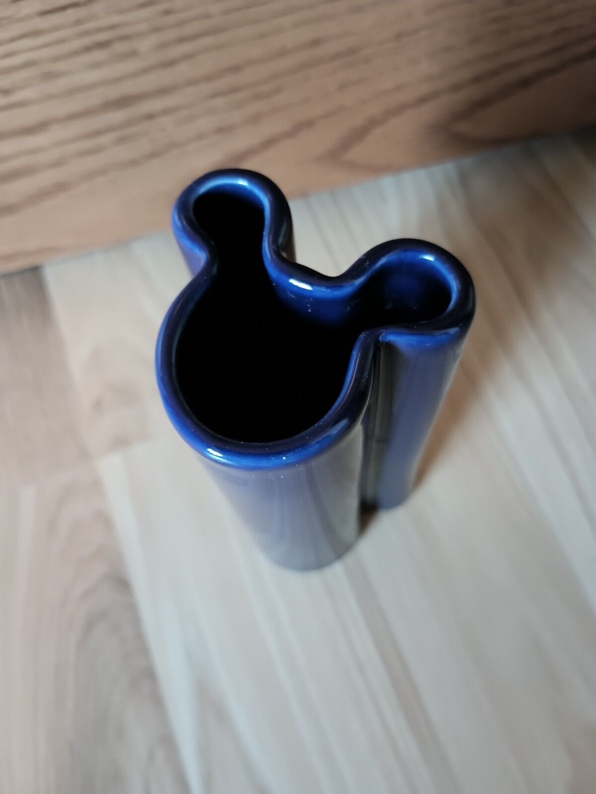 Disney Mickey Mouse Navy Blue Bud Vase, No Box