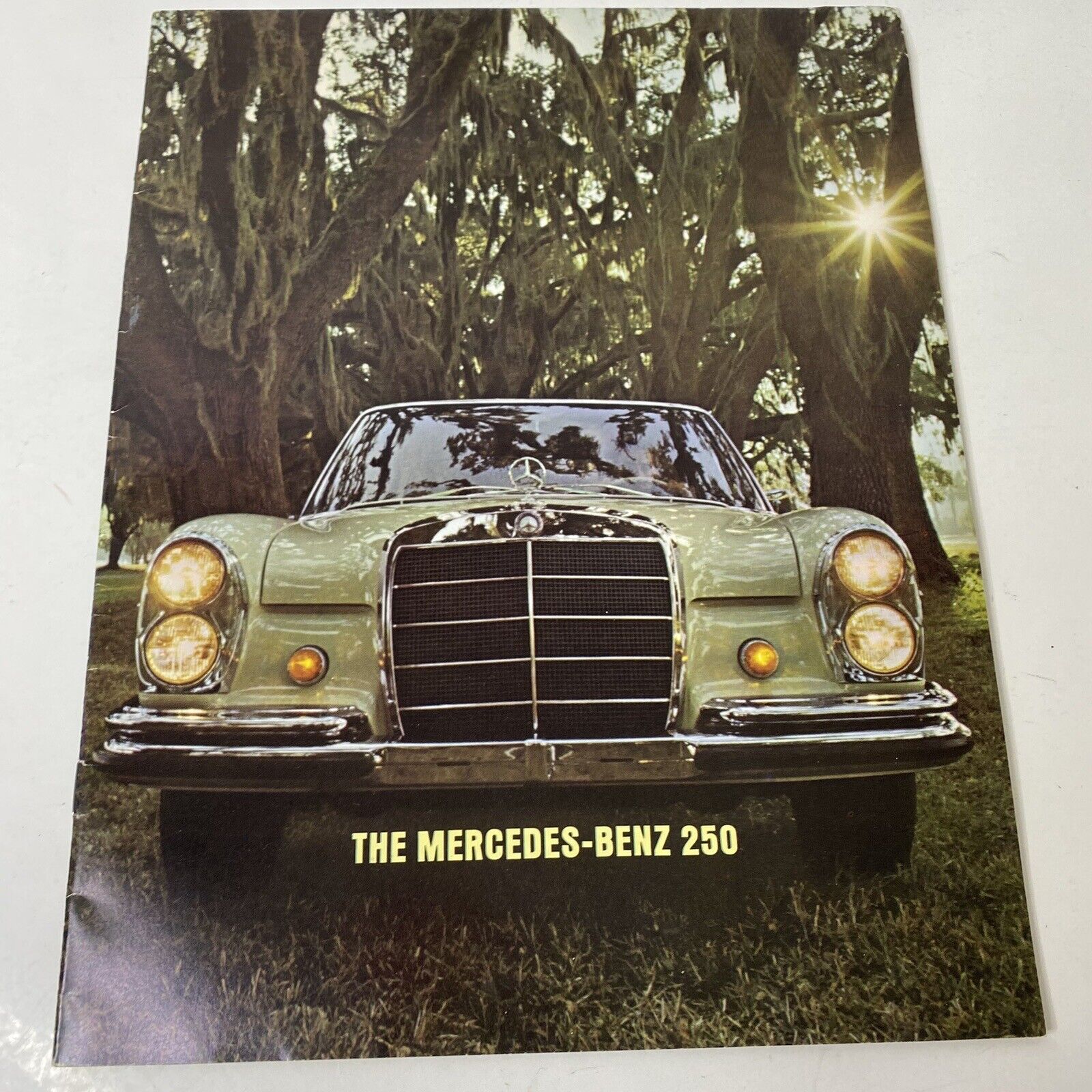 Vintage 1966 Mercedes-Benz 250 Automobile Dealer Sales Brochure Catalog