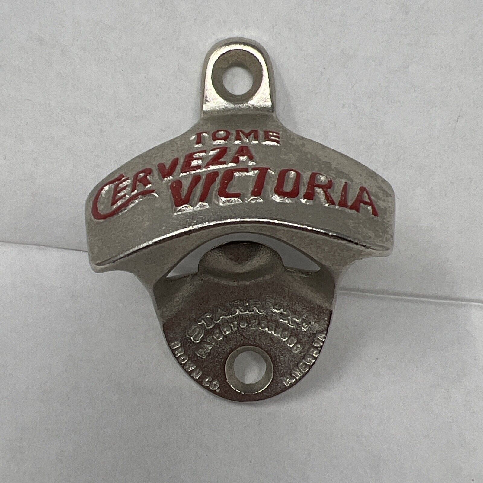 Vintage Wall Mounted TOME CERVEZA VICTORIA Bottle Opener - Made In W. Germany