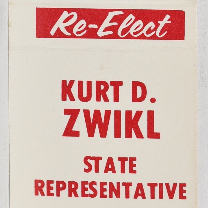 1975 Kurk D Zwikl State Representative Allentown Lehigh County Pennsylvania Vote