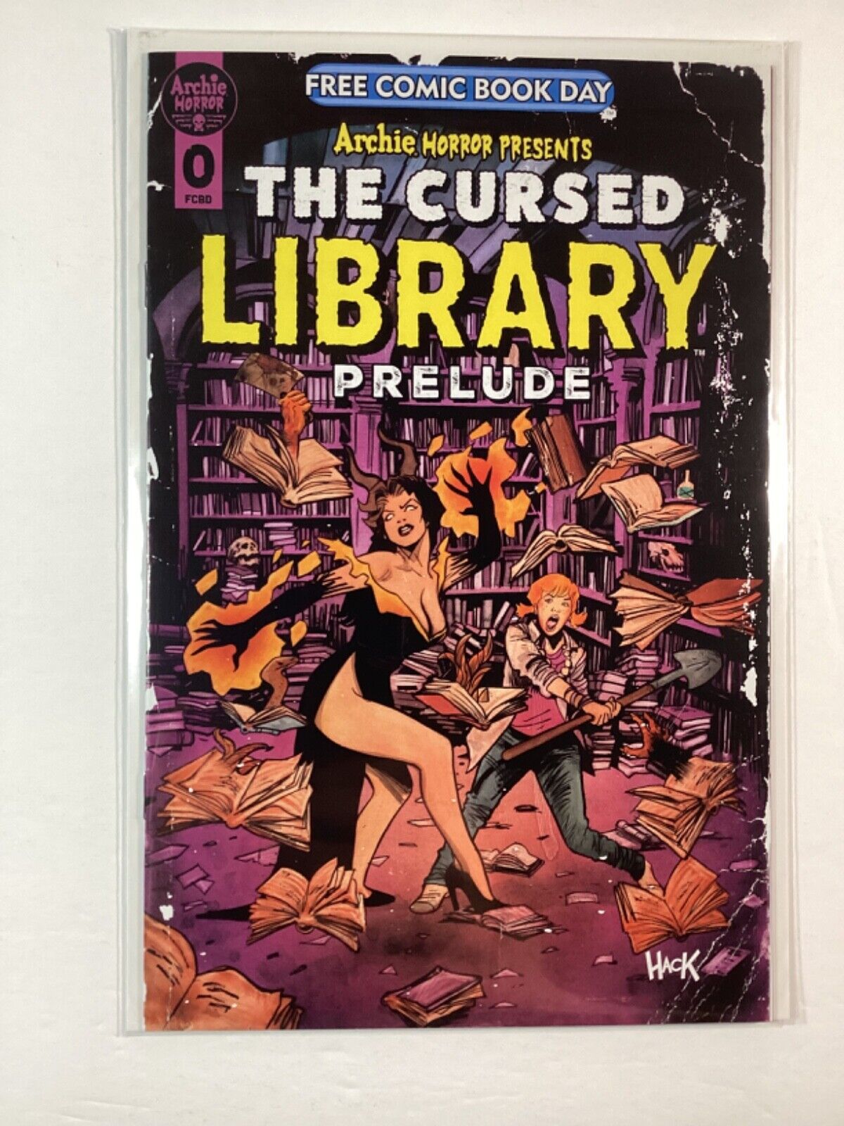 ARCHIE HORROR PRESENTS THE CURSED LIBRARY PRELUDE (2024 ARCHIE) FCBD #1 NM 9.4