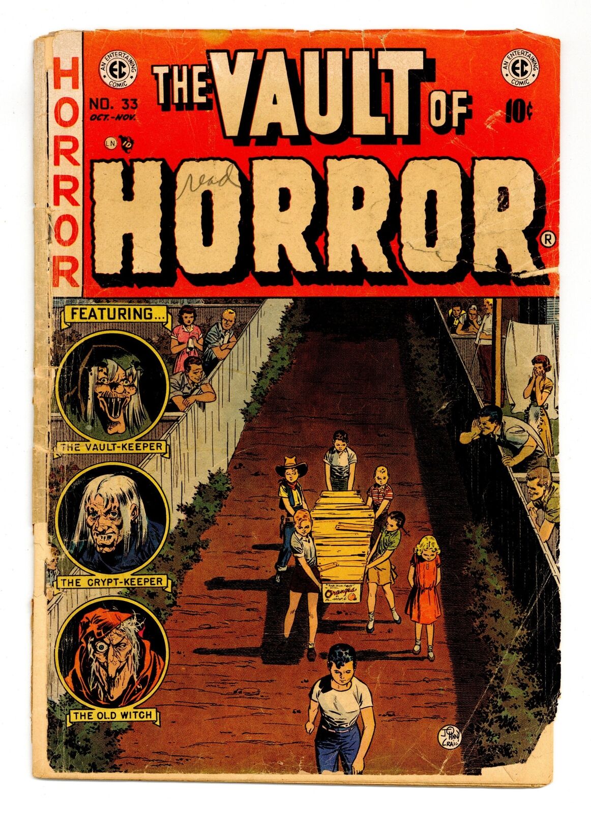 Vault of Horror #33 FR/GD 1.5 1953