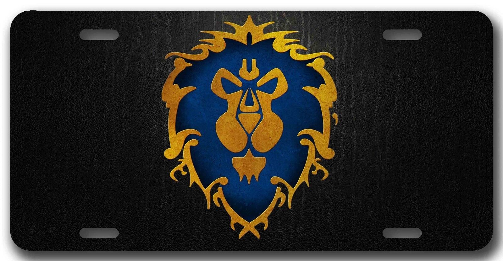 L@@K World of Warcraft Alliance License Plate - WoW