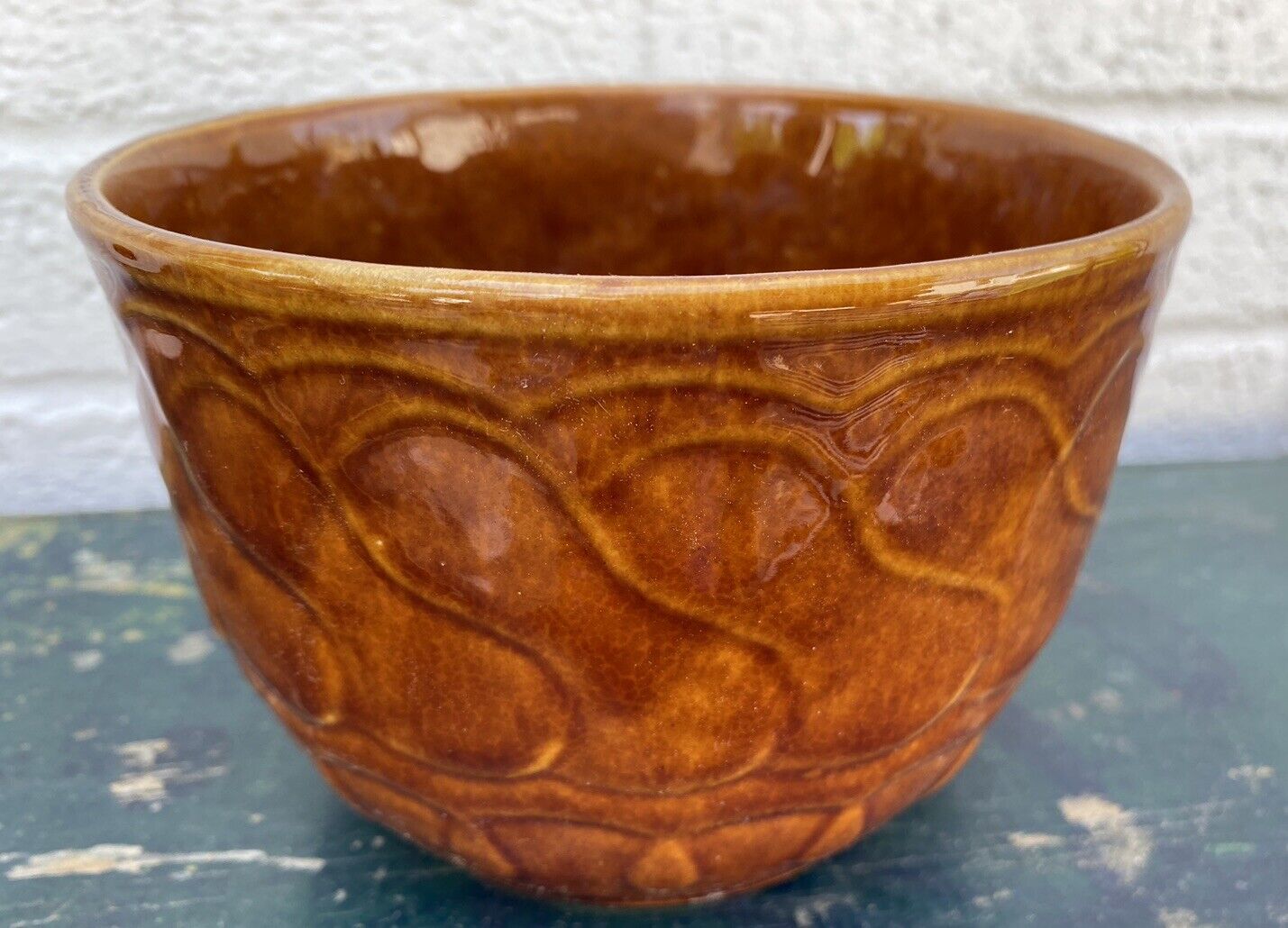 Cookson Pottery CP 8303 Ceramic Mid Century Modern MCM Brown 6\