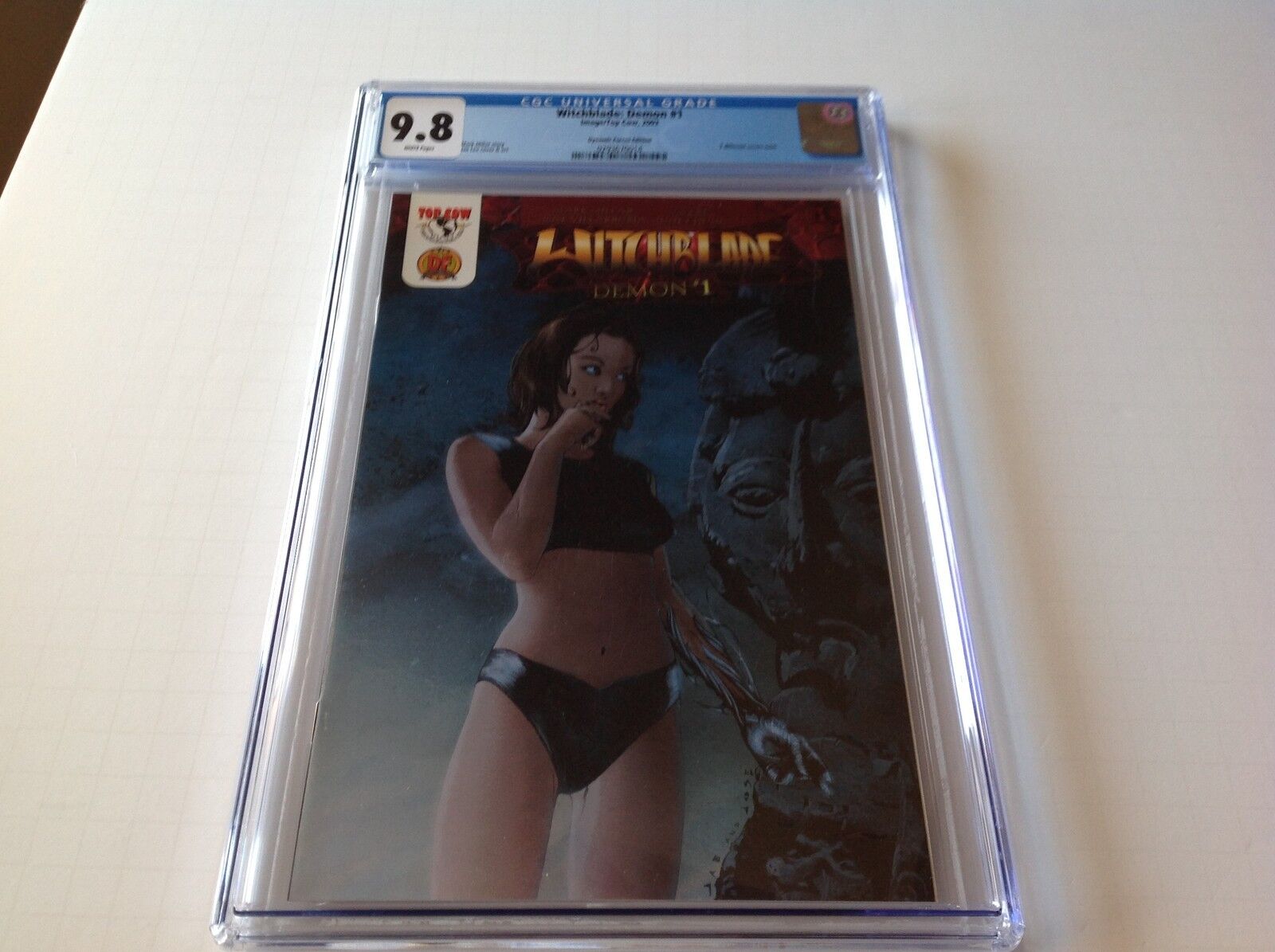 WITCHBLADE DEMON 1 CGC 9.8 RARE DYNAMIC FORCES EDITION COVER B IMAGE COMICS