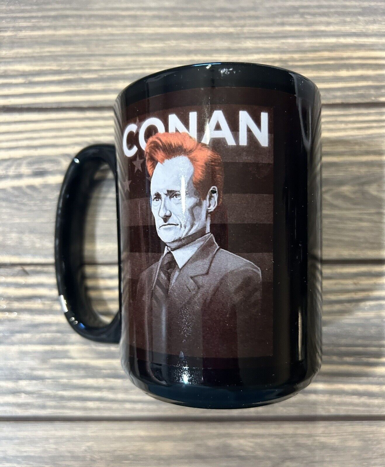 Conan O’Brien Coffee Cup Mug Late Night Souvenir￼