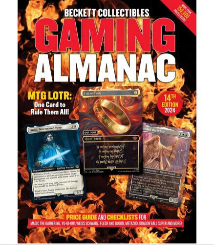 New 2024 Beckett Collectible Gaming Almanac Card Price Guide 14th Edition Sealed