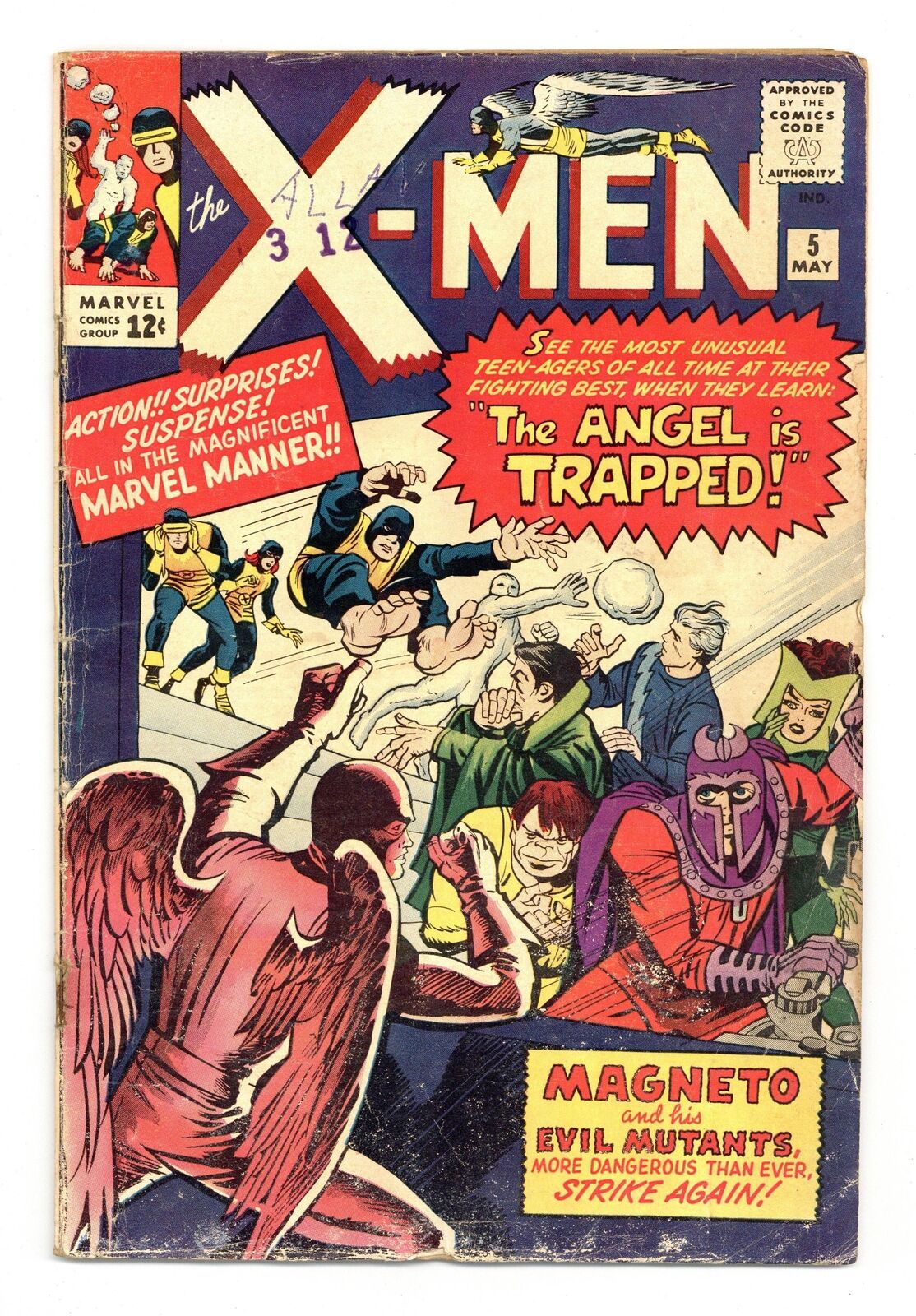 Uncanny X-Men #5 FR 1.0 1964